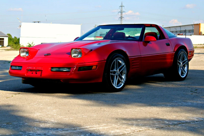 Chevrolet Corvette C4 5.7 V8 Targa Швейцария, снимка 6 - Автомобили и джипове - 45257022