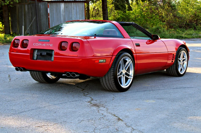 Chevrolet Corvette C4 5.7 V8 Targa Швейцария, снимка 9 - Автомобили и джипове - 45257022