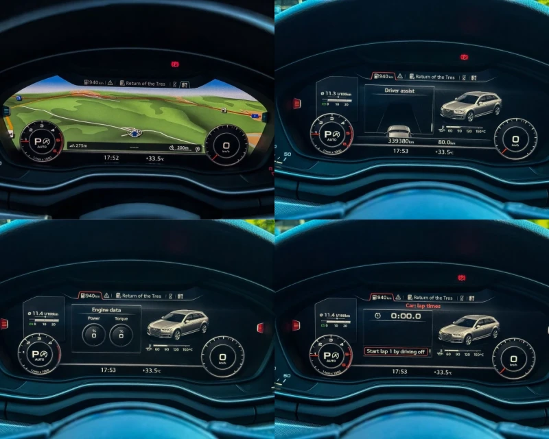 Audi A4 2.0TDI* 190* QUATTRO* S-LINE* DIGITALCOCKPIT* , снимка 11 - Автомобили и джипове - 52268105