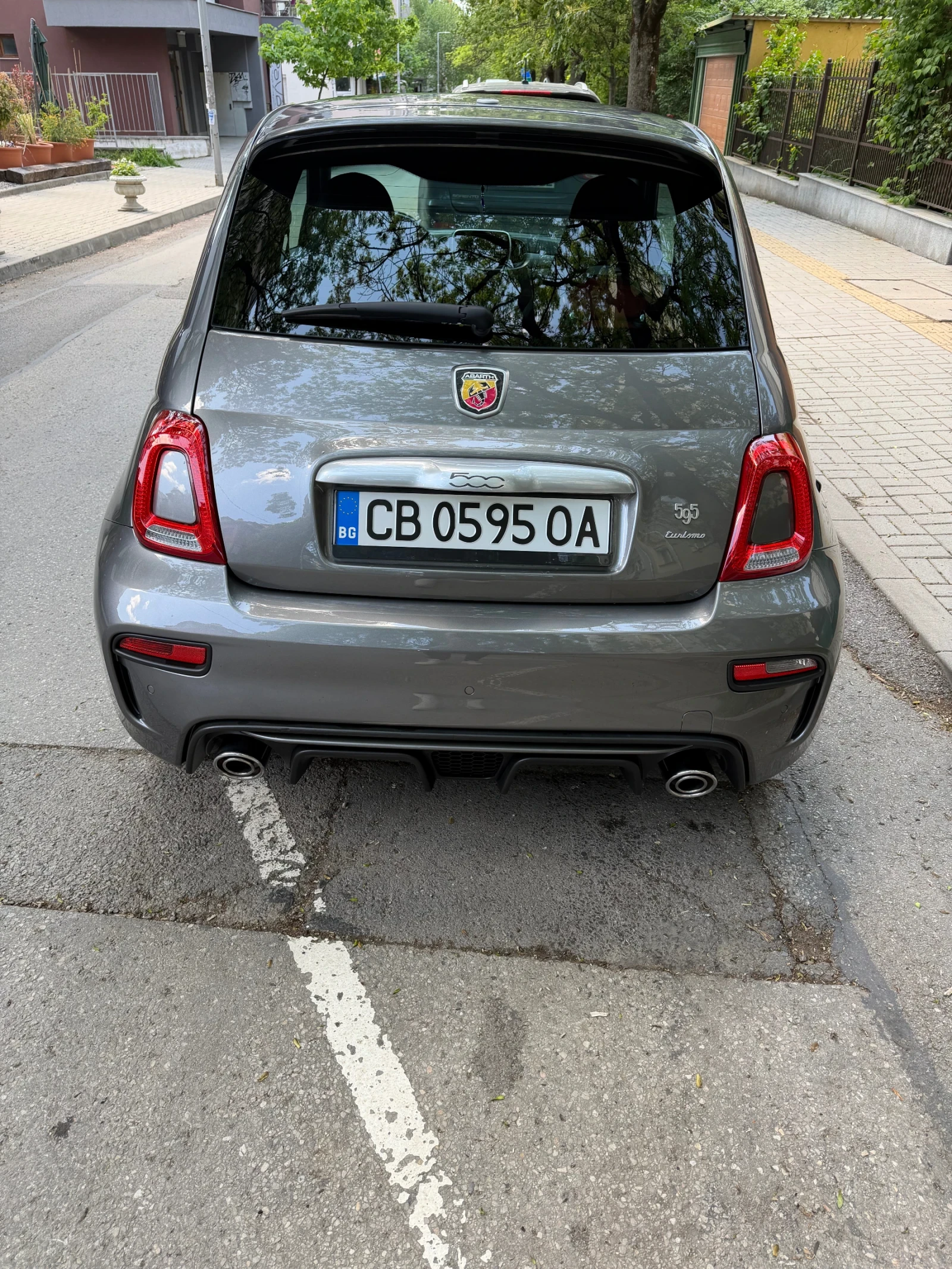 Abarth 595 Turismo Автоматик чисто нов, снимка 4 - Автомобили и джипове - 54584761