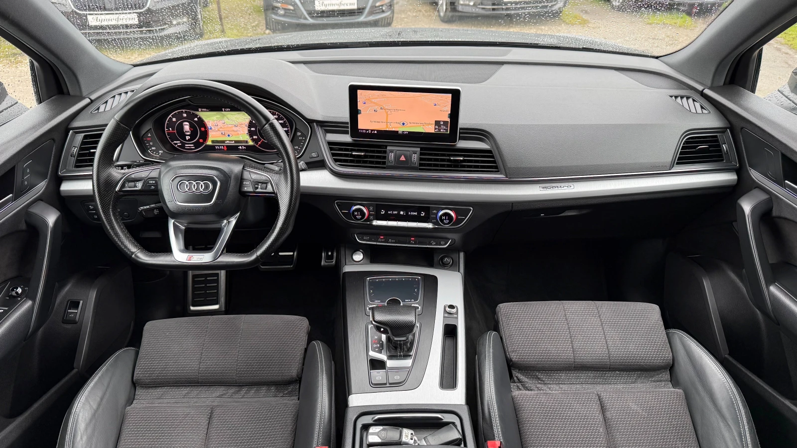 Audi Q5 2.0TDI SLINE DIGITAL MATRIX ЕВРО-6В, снимка 9 - Автомобили и джипове - 53951760