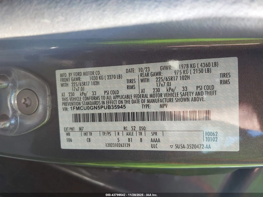 Ford Escape 1.5L I-3 DI, DOHC, VVT, TURBO, 180HP Front Wheel | Mobile.bg � ����������� 9