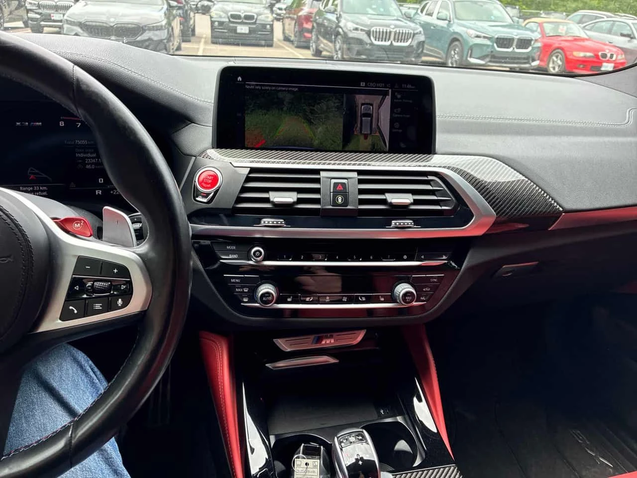 BMW X3 M * HEAD-UP * H/K * ДИСТРОНИК * ПОДГРЕВИ * CARFAX , снимка 9 - Автомобили и джипове - 55074065