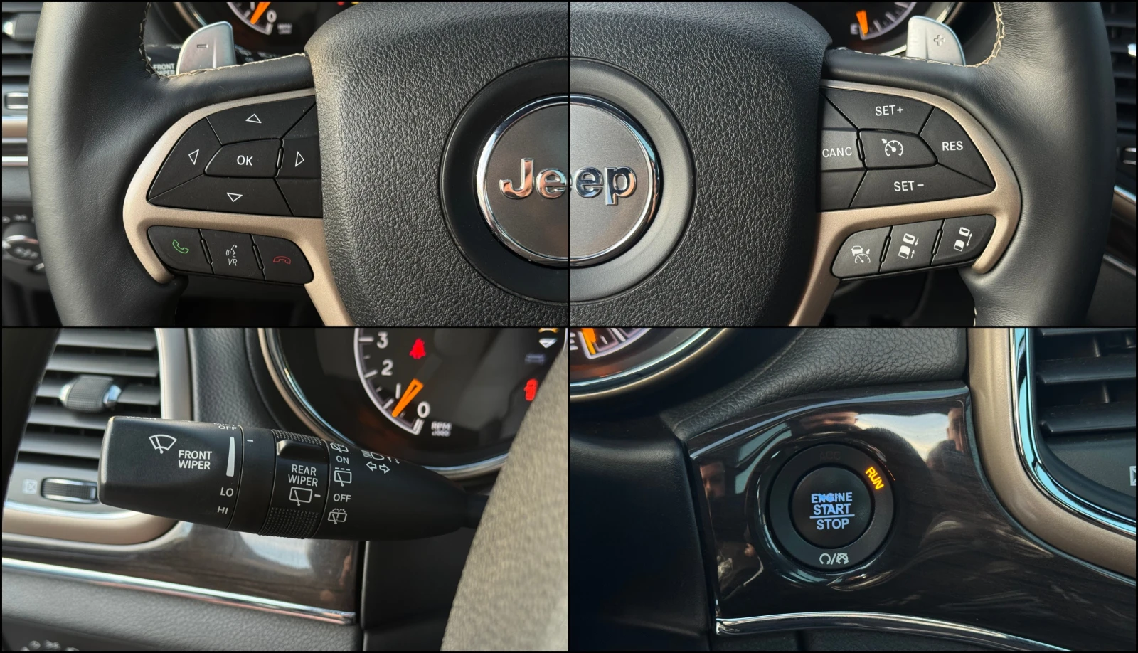 Jeep Grand cherokee 3.6 V6 ! Overland !, снимка 16 - Автомобили и джипове - 56328172