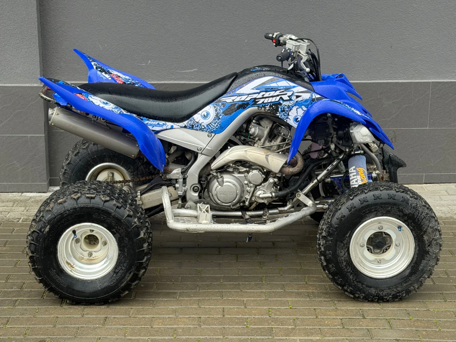 Yamaha Raptor 700 След основен ремонт