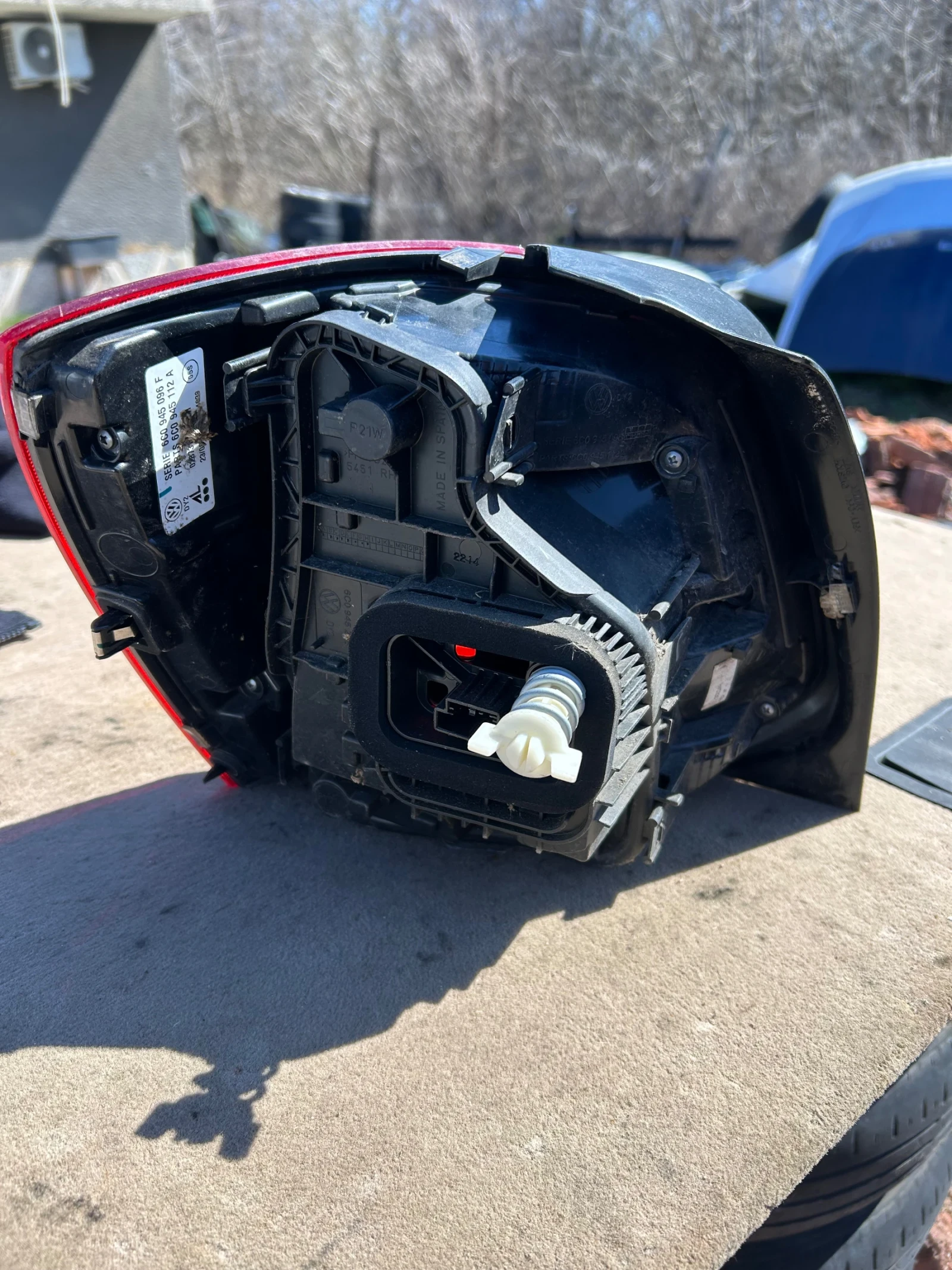 Десен стоп VW POLO 2012г 2 врати , снимка 2 - Части - 53812878