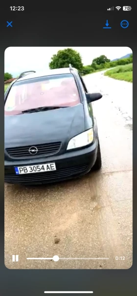 Opel Zafira, снимка 2