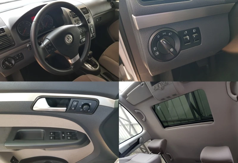 VW Touran 1.4 бензин - автоматик ЛИЗИНГ, снимка 14 - Автомобили и джипове - 40975671