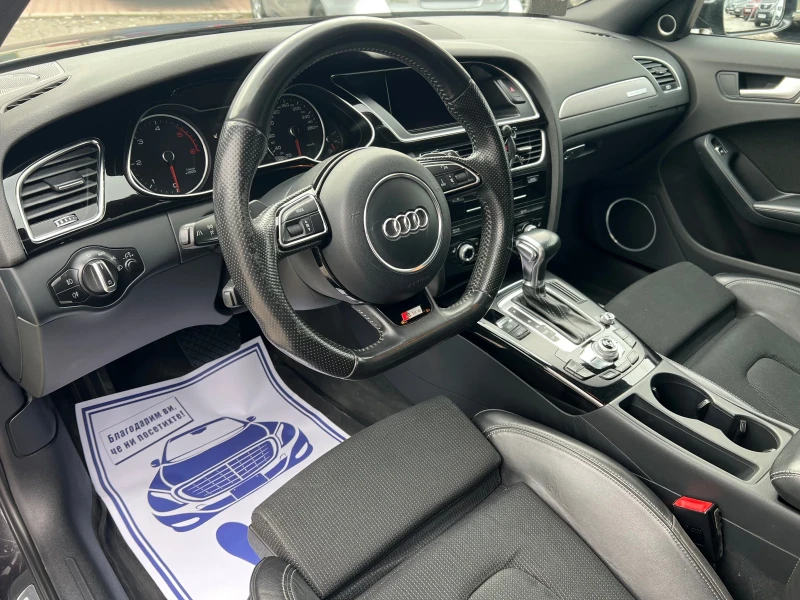 Audi A4 B8.5 3.0TDI* Quattro* S-Tronic* S line* ТОП* , снимка 13 - Автомобили и джипове - 53497182
