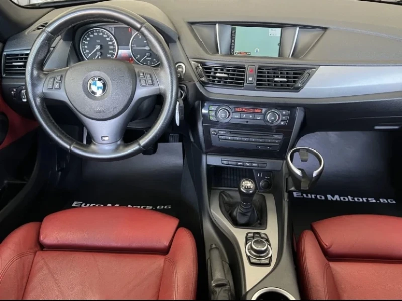 BMW X1 BMW X1 2.0D X DRIVE M PACK FULL ЧЕРВЕН САЛОН, снимка 8 - Автомобили и джипове - 52289251