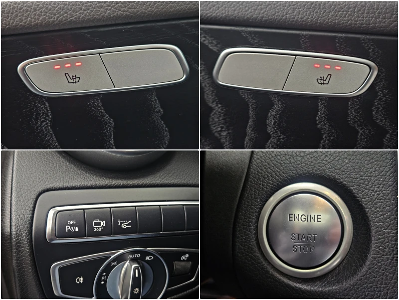 Mercedes-Benz GLC 250 COUPE/AMG LINE/BURMESTER/360КАМЕРА/HEAD UP/ПОДГРЕВ, снимка 13 - Автомобили и джипове - 52065782