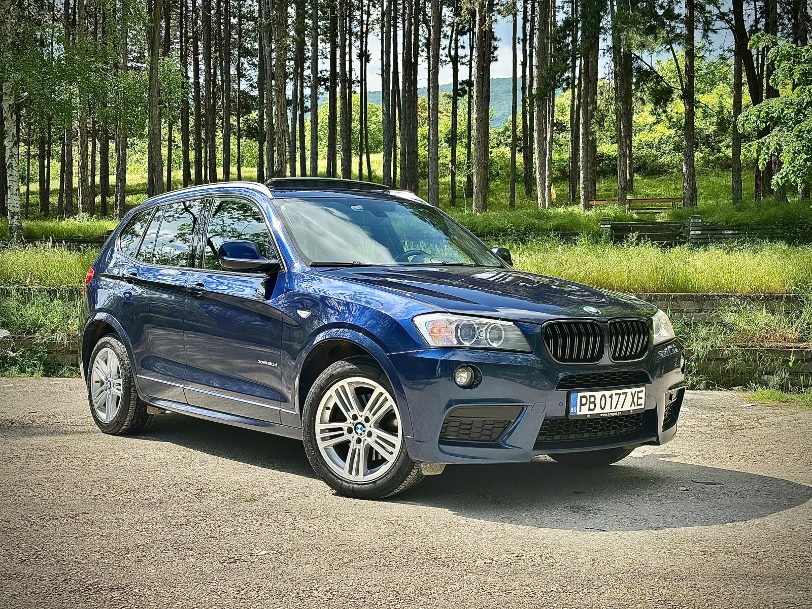 BMW X3 Сменени вериги сменени масла скоростна кутия 