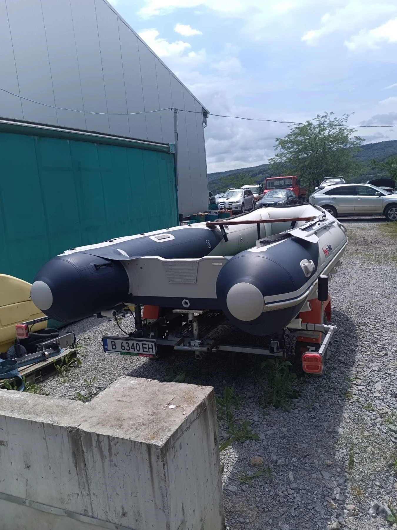 Надуваема лодка Honda Marine