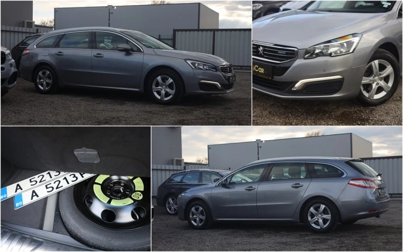 Peugeot 508 SW 1.6 HDI #LED #Totwinkel #NAVI #TEMPOMAT @iCarbg, снимка 4 - Автомобили и джипове - 47999163