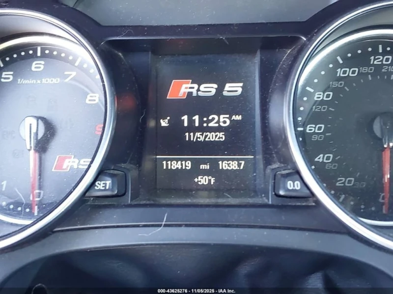 Audi Rs5 * 4.2 * CARFAX * БЕЗ ПЪРВОНАЧАЛНА ВНОСКА, снимка 7 - Автомобили и джипове - 52924435