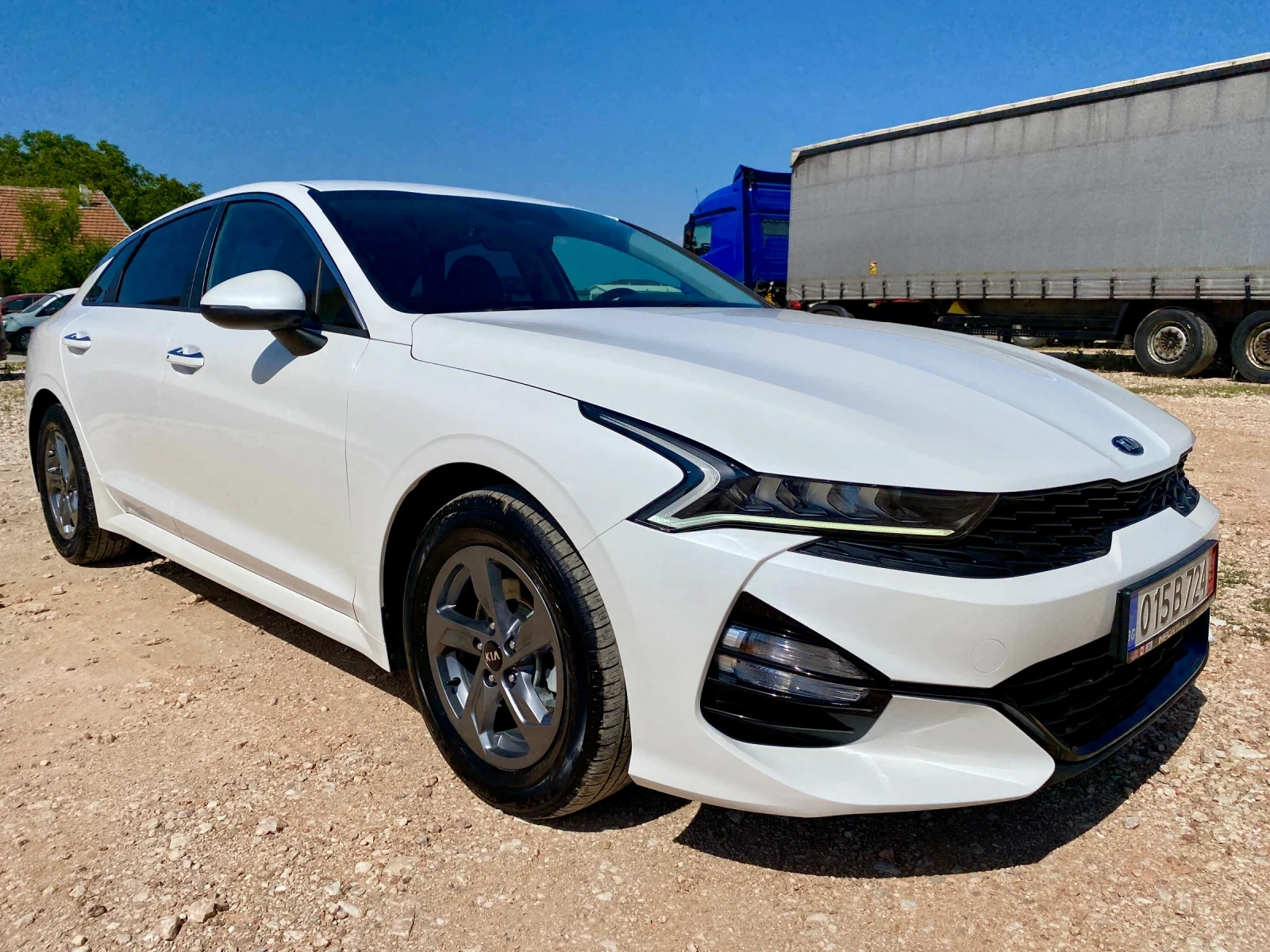 Kia K5 НАЛИЧНА, Само ГАЗ, Подгряване, Keyless Go - изображение 2