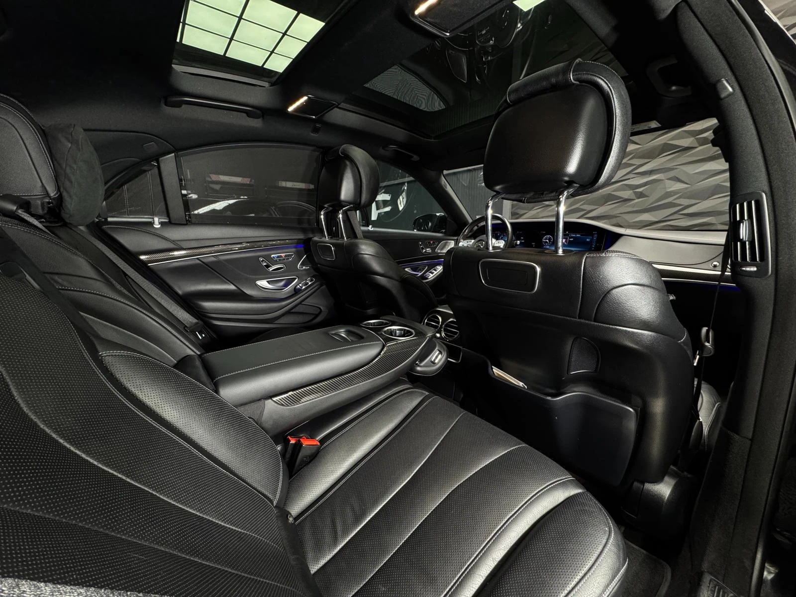 Mercedes-Benz S 350 AMG* Burmeter* Обдухване* 360* Pano - изображение 9