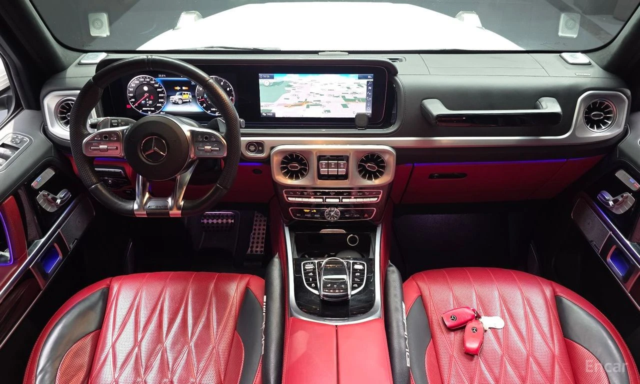Mercedes-Benz G 63 AMG DISTRONIC* BURMESTER* МАСАЖ* 360 CAM* ОБДУХВАНЕ* , снимка 7 - Автомобили и джипове - 55224811