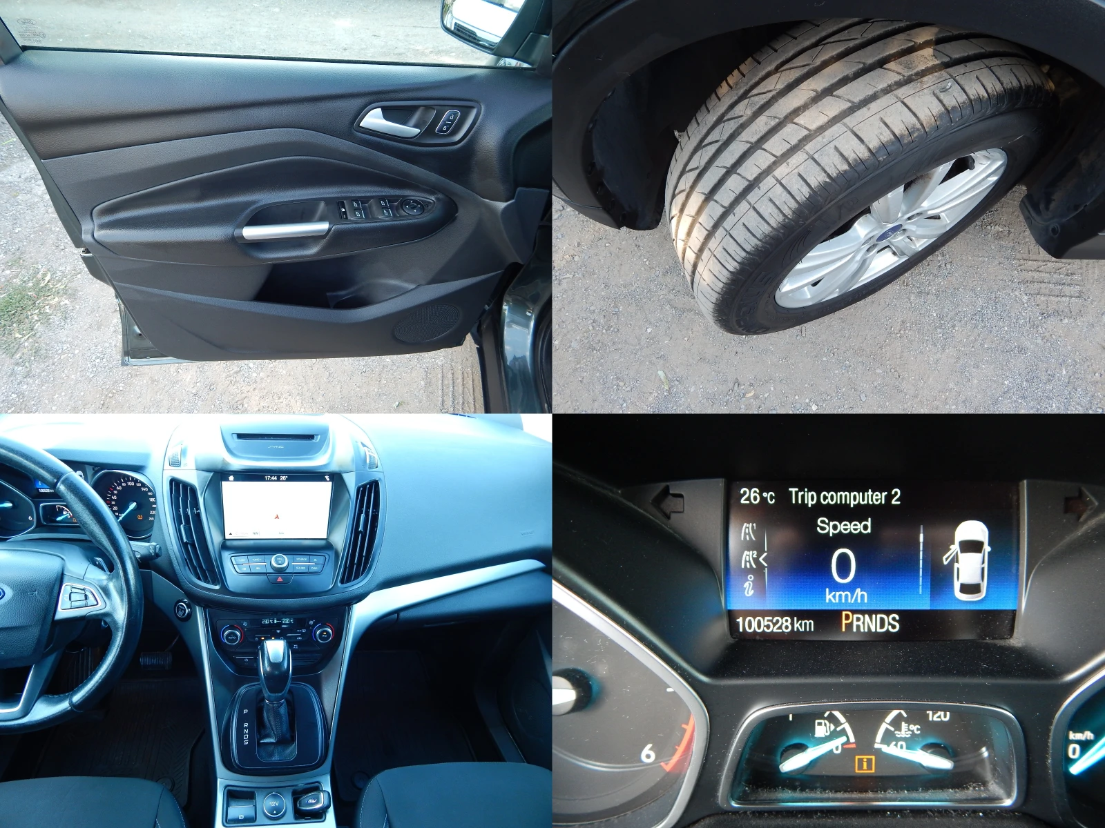 Ford Kuga 2.0D* 100000km.* 4х4* , снимка 8 - Автомобили и джипове - 55800299