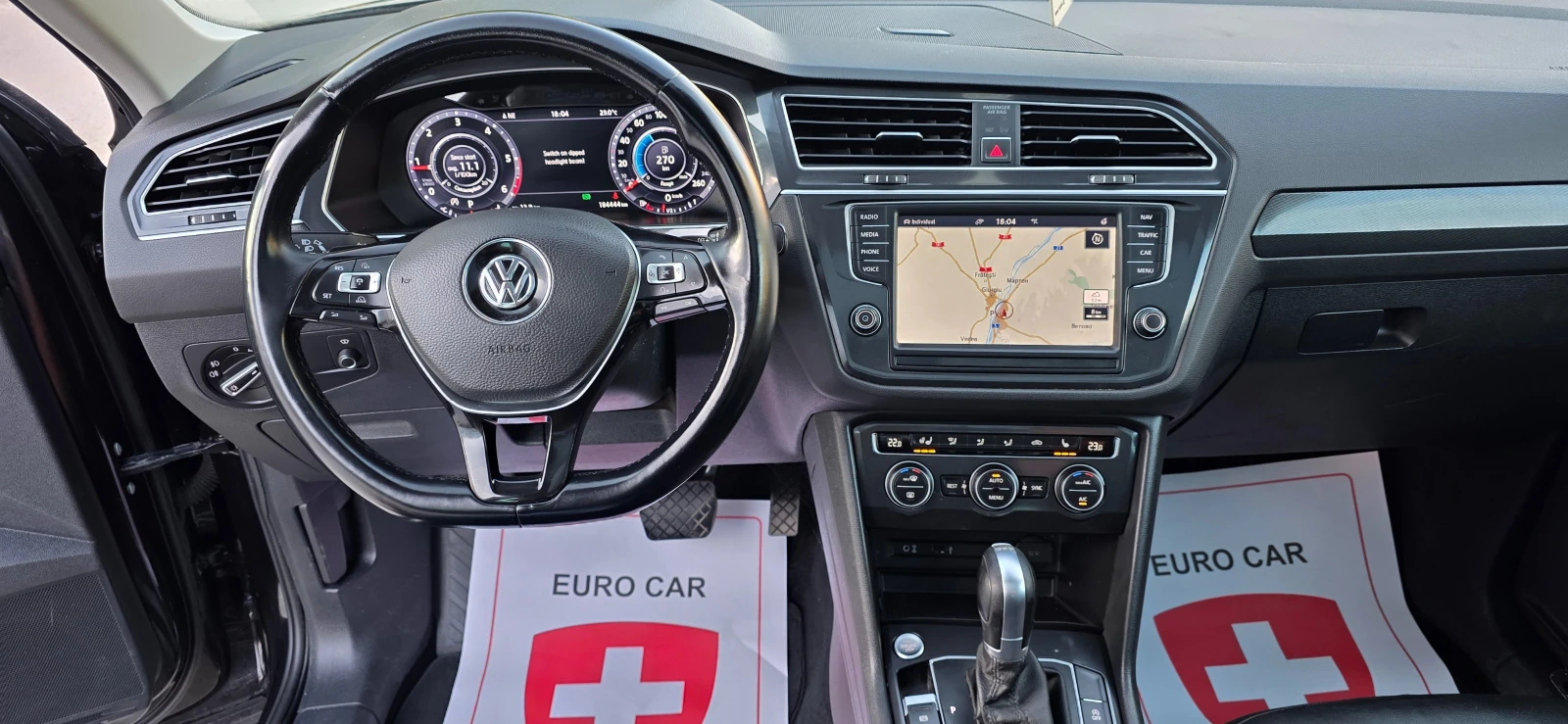 VW Tiguan 2.0TDI* 4MOTION* AVTOMAT* HIGHLINE* DIGITAL* SWISS, снимка 10 - Автомобили и джипове - 56012371
