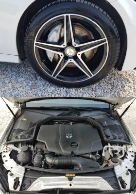 Mercedes-Benz C 250 D 4matic AMG 155 911 км ПАНОРАМА, снимка 16