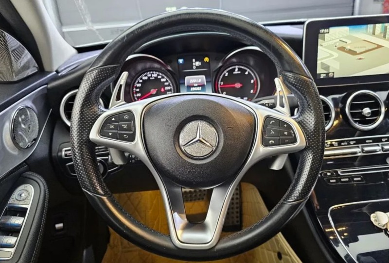 Mercedes-Benz C 220 Avantgarde + Head Up Display +  Реални км, снимка 12 - Автомобили и джипове - 45141547