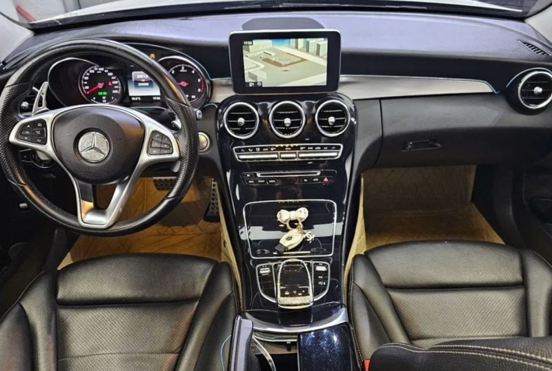 Mercedes-Benz C 220 Avantgarde + Head Up Display +  Реални км, снимка 1 - Автомобили и джипове - 45141547