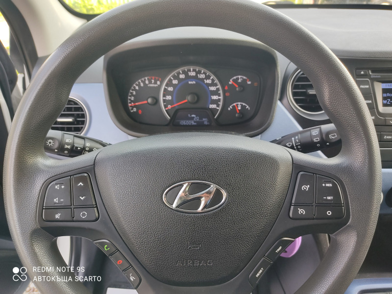 Hyundai I10 1.0 бензин, 66кс, 2015г., 104 хил.км , снимка 13 - Автомобили и джипове - 45861564