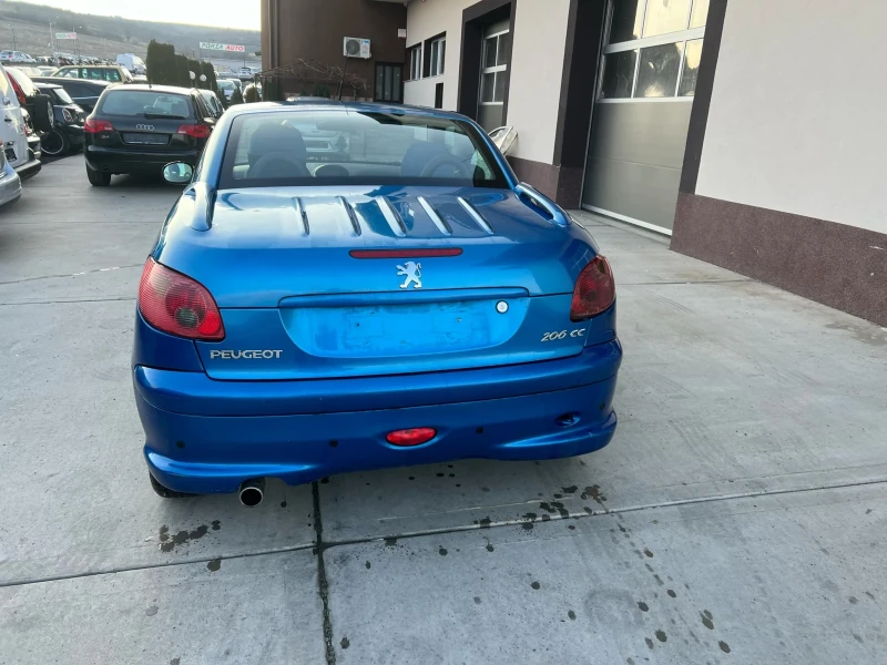 Peugeot 206 1.6 CC Газ, снимка 6 - Автомобили и джипове - 48437284