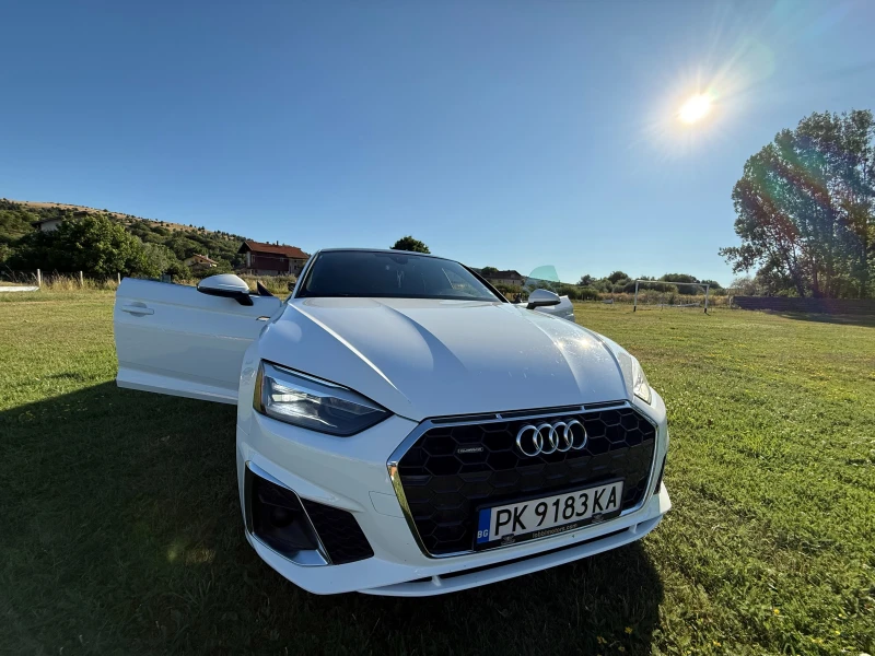 Audi A5 S-Line Automat QUATTRO PREMIUM HYBRID ГАРАНЦИЯ , снимка 3 - Автомобили и джипове - 51348862