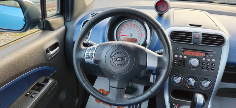 Opel Agila 1, 2i-80кс* АВТОМАТИК* ФАБРИЧЕН ГАЗОВ ИНЖЕКЦИОН* 2, снимка 12 - Автомобили и джипове - 51736972