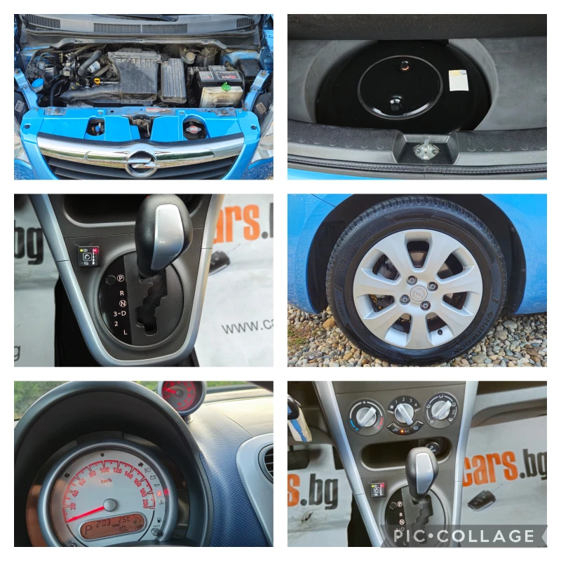 Opel Agila 1, 2i-80кс* АВТОМАТИК* ФАБРИЧЕН ГАЗОВ ИНЖЕКЦИОН* 2, снимка 15 - Автомобили и джипове - 51736972