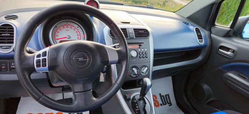 Opel Agila 1, 2i-80кс* АВТОМАТИК* ФАБРИЧЕН ГАЗОВ ИНЖЕКЦИОН* 2, снимка 9 - Автомобили и джипове - 51736972