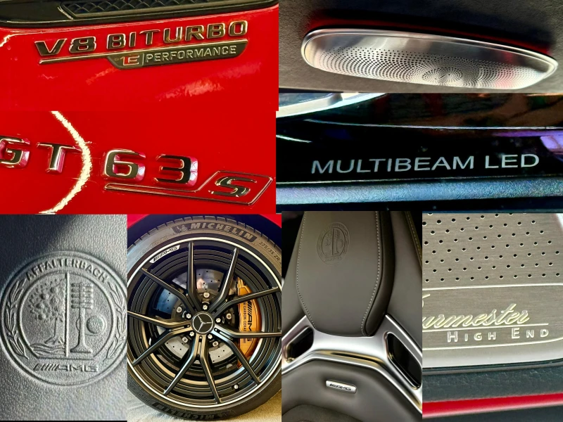Mercedes-Benz AMG GT 63S Peformance* Ceramic* Carbon* Лизинг* Burm High, снимка 17 - Автомобили и джипове - 52157762