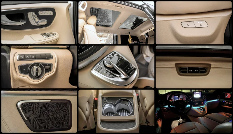 Mercedes-Benz Viano V250d* 4MATIC* PANORAMA* EXCLUSIVE* LONG, снимка 16 - Автомобили и джипове - 53421154