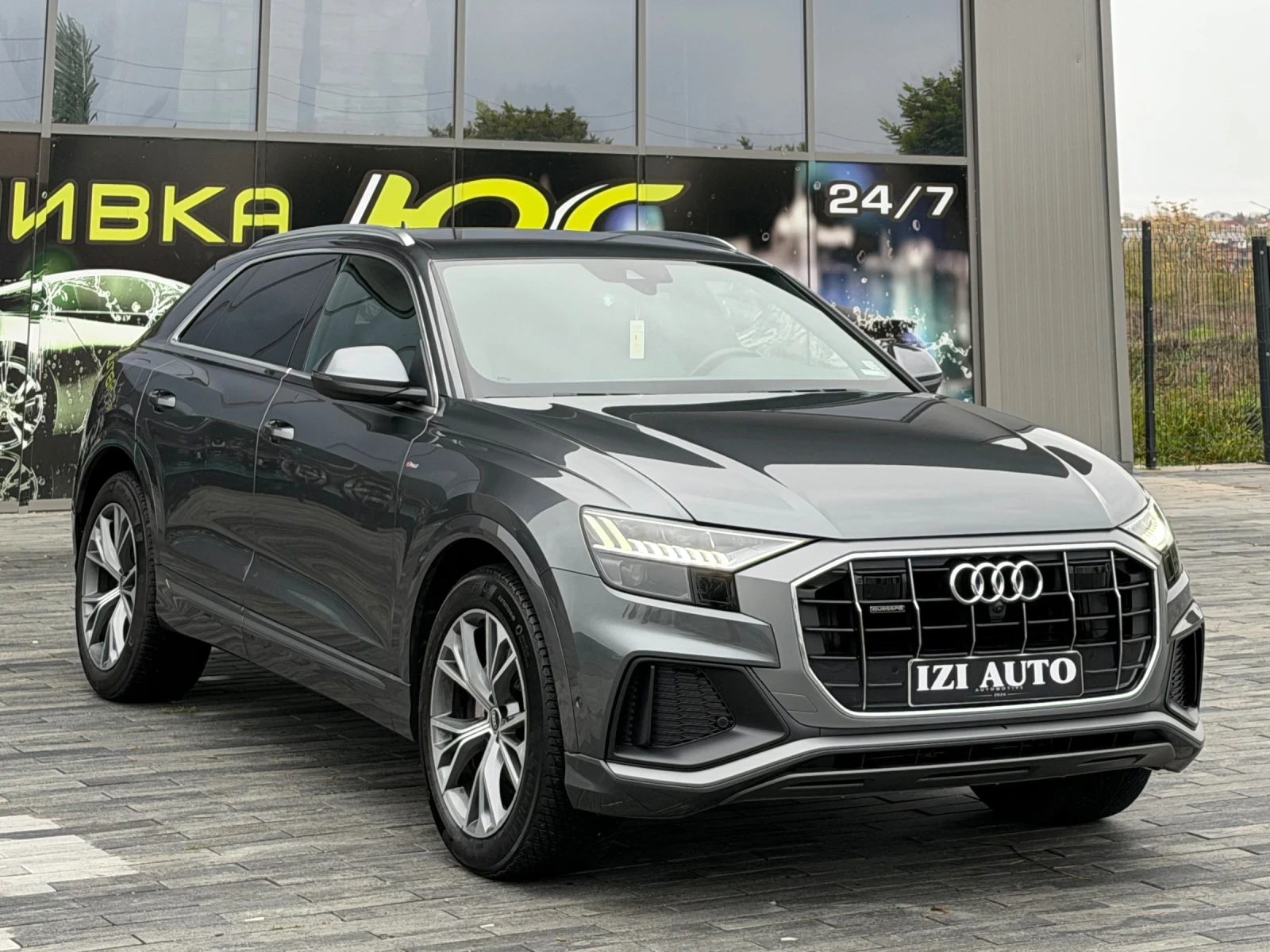 Audi Q8 50TDI/S LINE/VALCONA/VIRTUAL/ГАРАНЦИОННА/LIZING - изображение 3