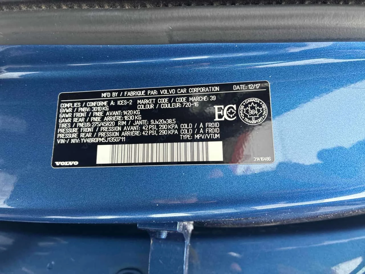 Volvo Xc90 R Design  CARFAX, снимка 10 - Автомобили и джипове - 53894393