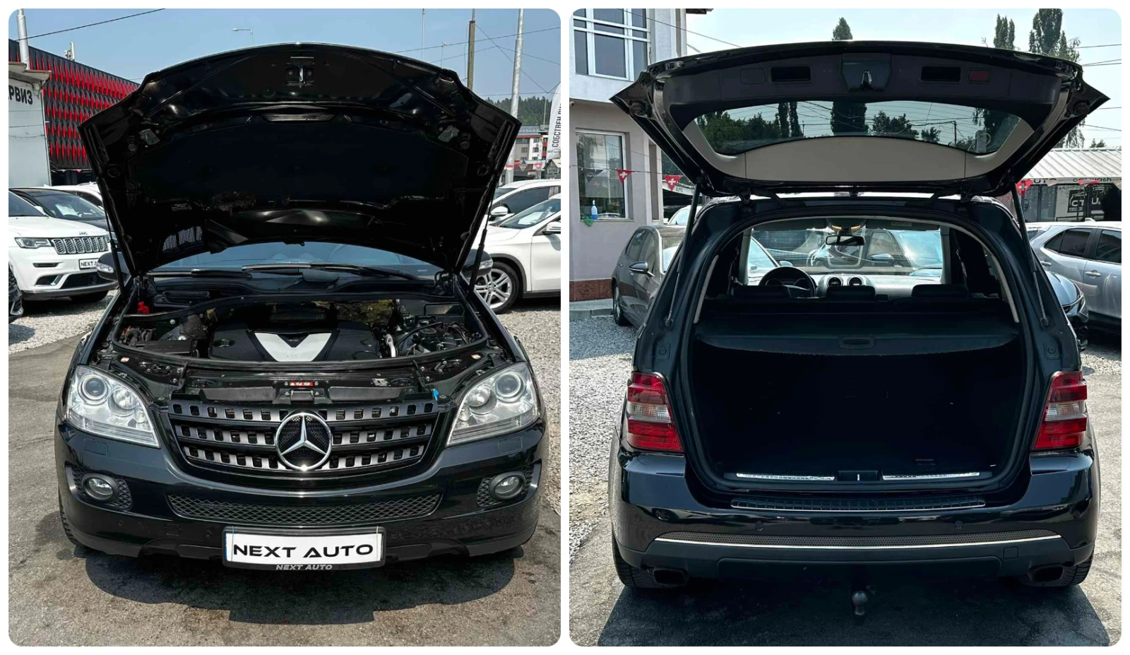 Mercedes-Benz ML 320 CDI 224HP ТЕГЛИЧ НА ПРУЖИНИ, снимка 16 - Автомобили и джипове - 55706232