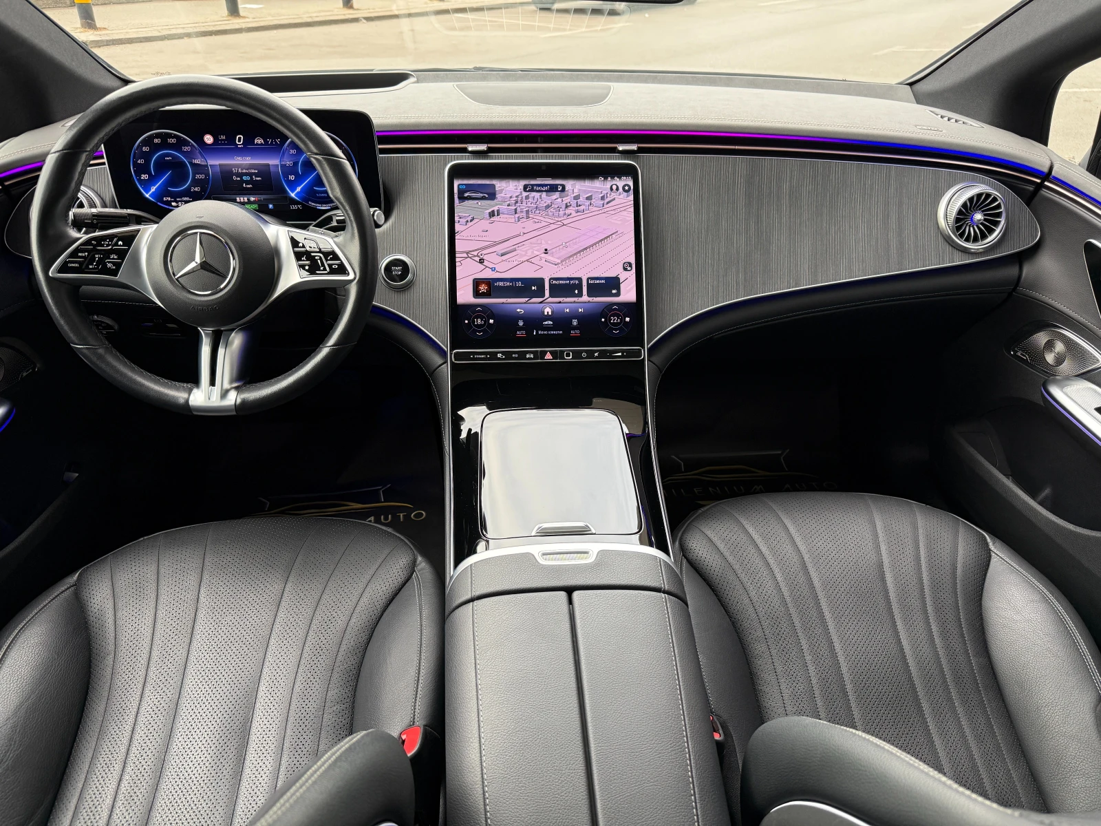 Mercedes-Benz EQE 350+ 292к.с 100kWh ГАРАНЦИЯ ДО 2032г !!!, снимка 9 - Автомобили и джипове - 56220606