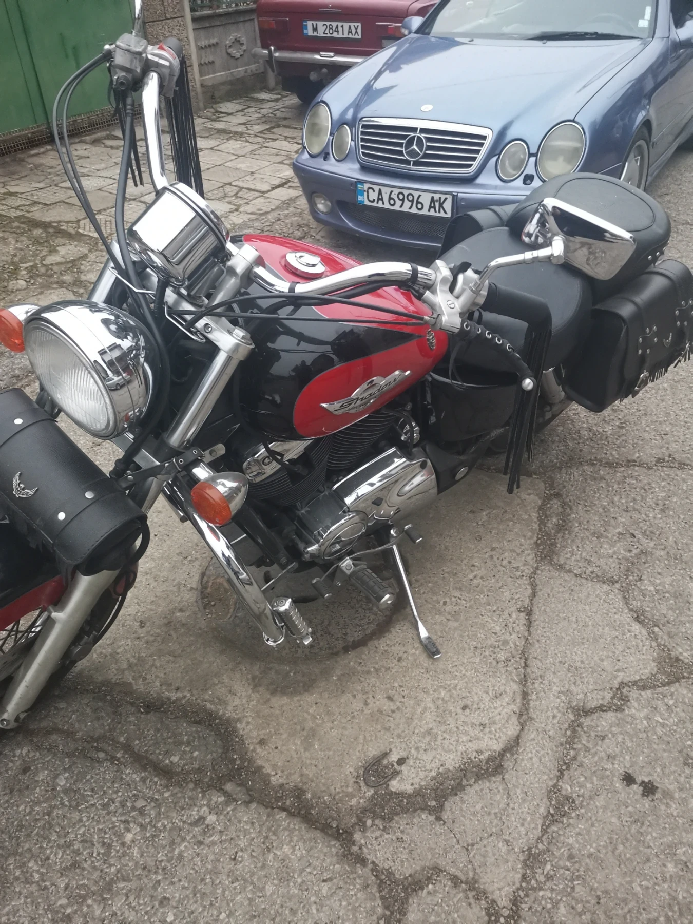 Honda Shadow 1100сс, снимка 7 - Мотоциклети и мототехника - 54862759