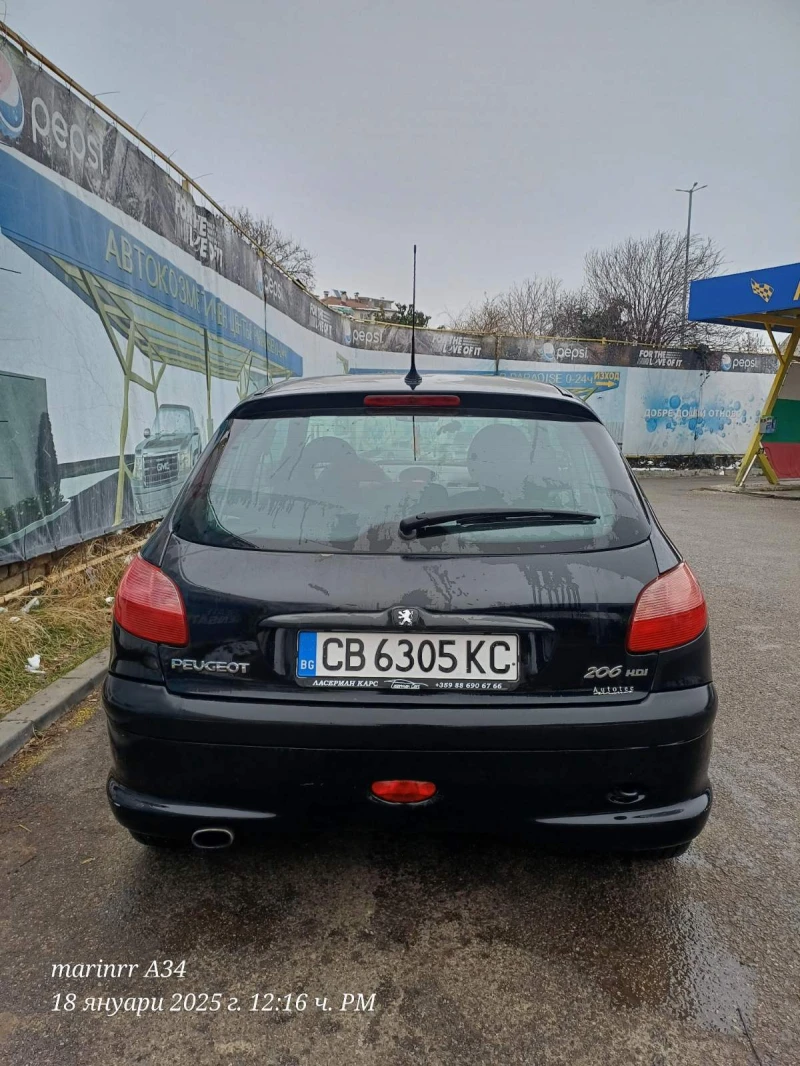 Peugeot 206, снимка 3 - Автомобили и джипове - 48711818