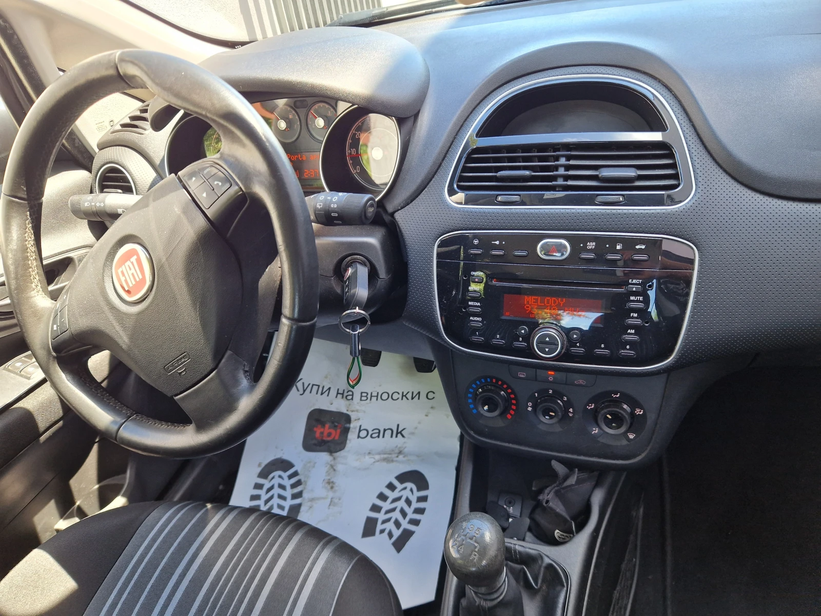 Fiat Punto EVO 1.4 Фабрична газ УНИКАТ - изображение 10