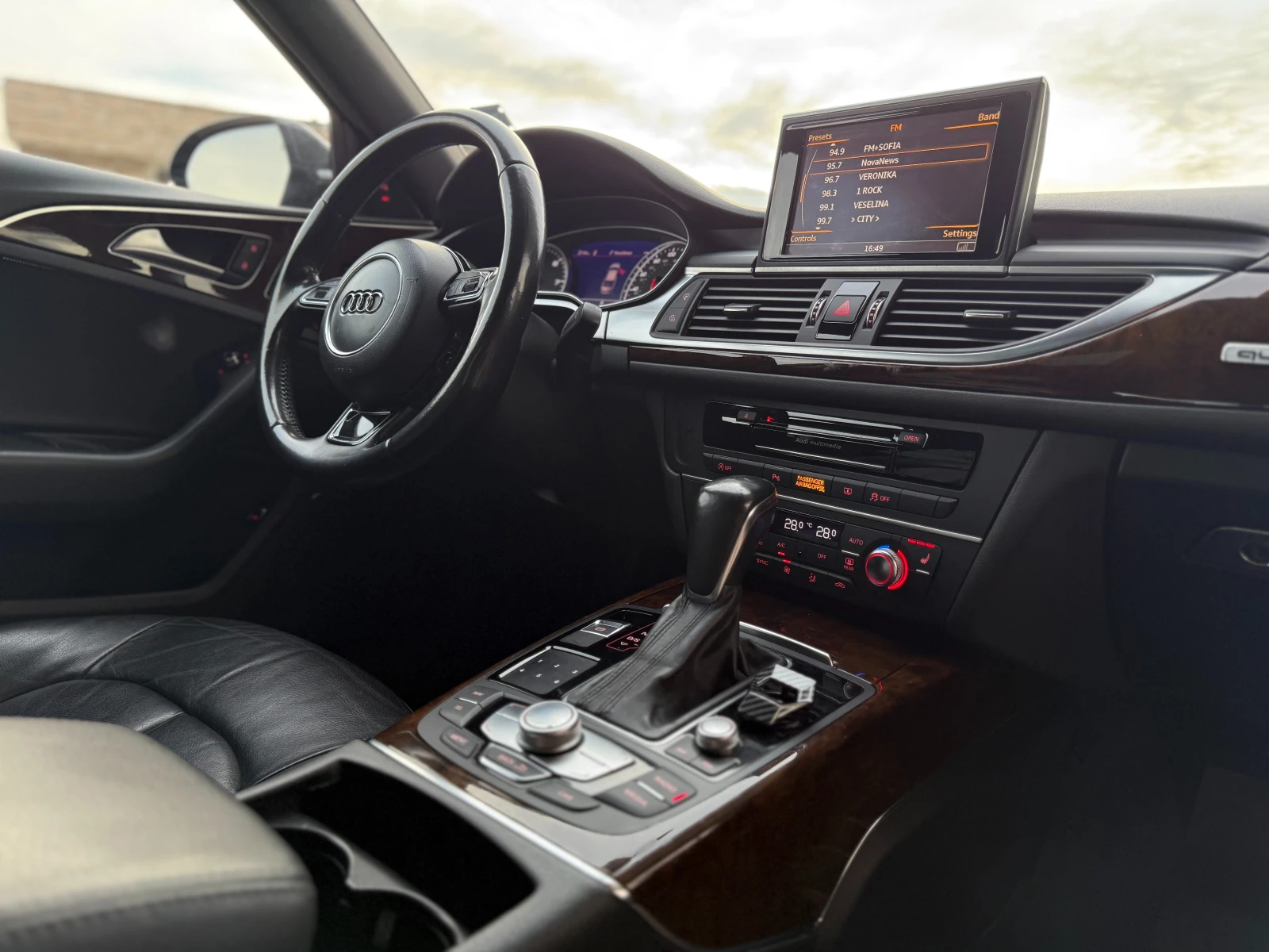 Audi A6 6 ������ ��������/3.0i 340�.�. S Line Matrix | Mobile.bg � ����������� 15