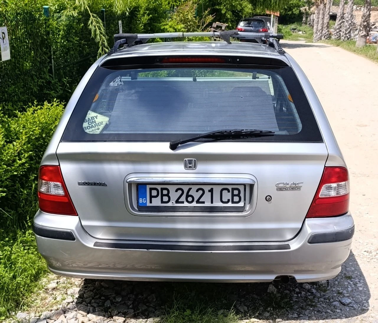 Honda Civic Aerodeck 1.4 90кс, снимка 4 - Автомобили и джипове - 54541777