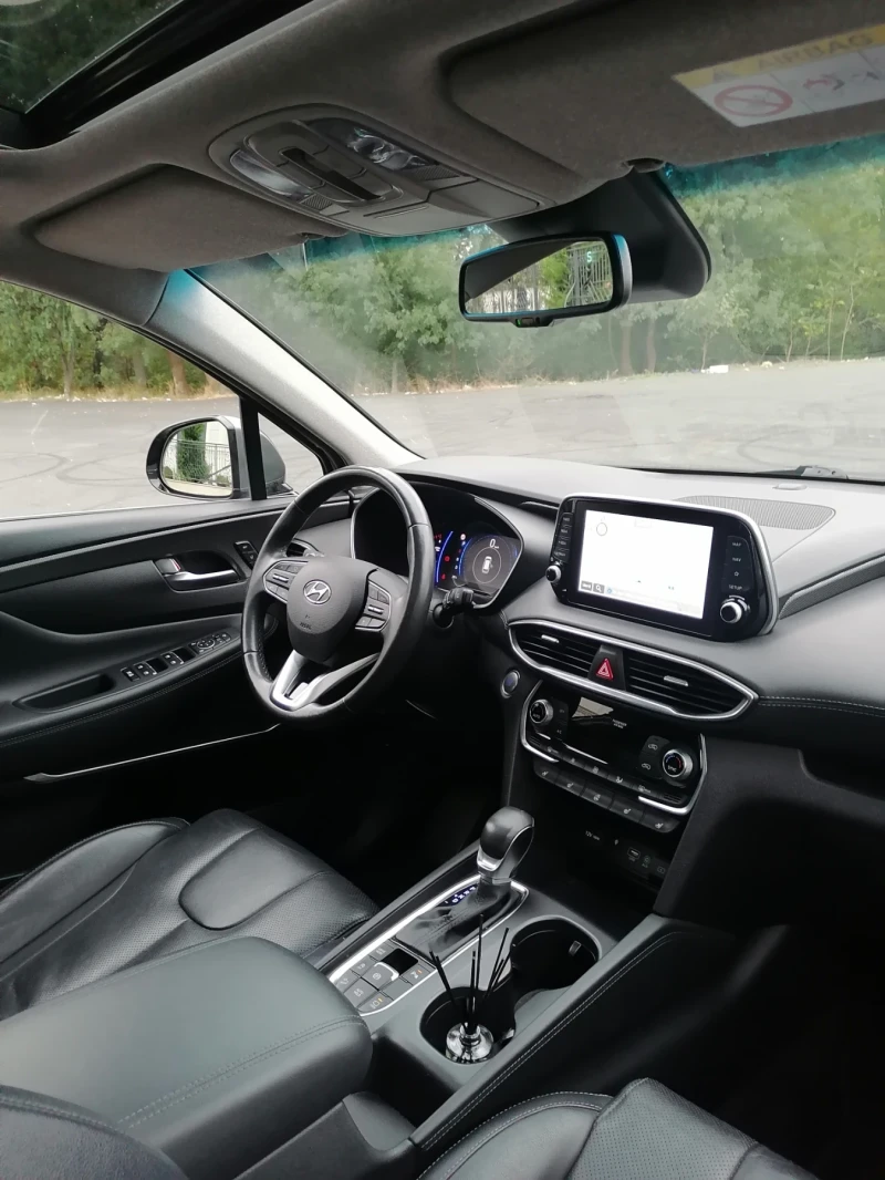 Hyundai Santa fe 4WD* Pano* Обдухване* Сервизна История* Германия, снимка 13 - Автомобили и джипове - 53133943