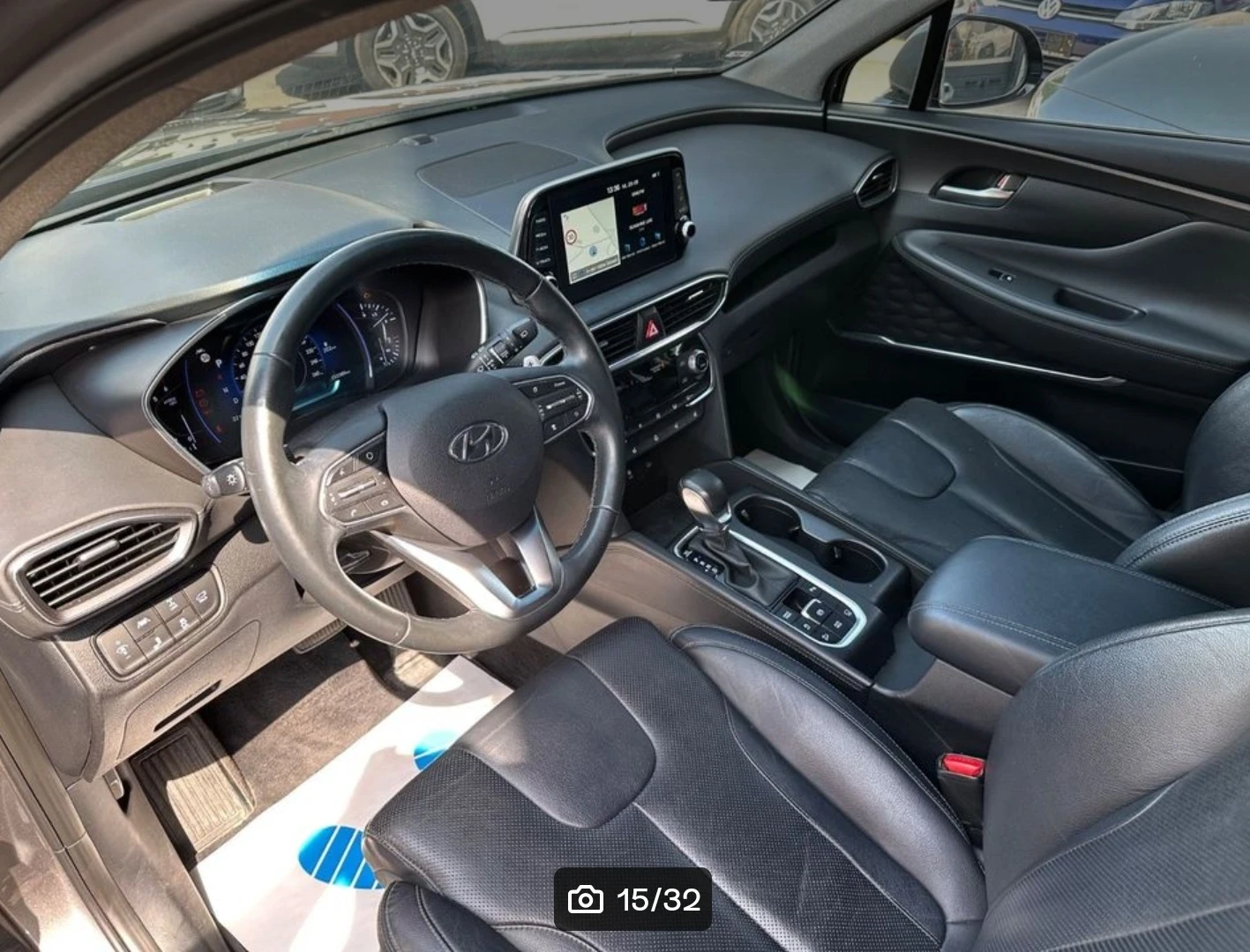 Hyundai Santa fe 4WD* Pano* Обдухване* Сервизна История* Германия - изображение 8