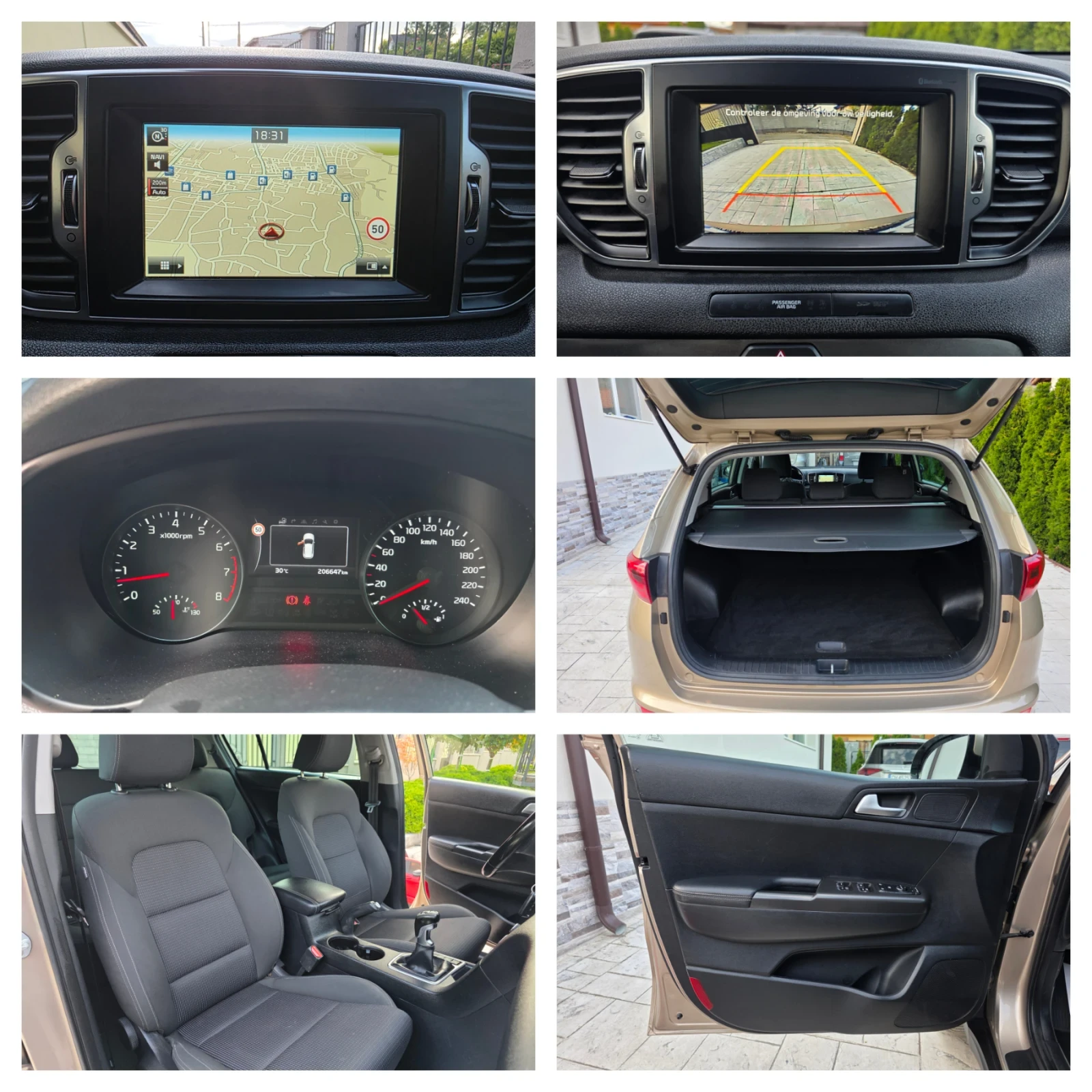 Kia Sportage 1.6 GDI , снимка 16 - Автомобили и джипове - 55922410