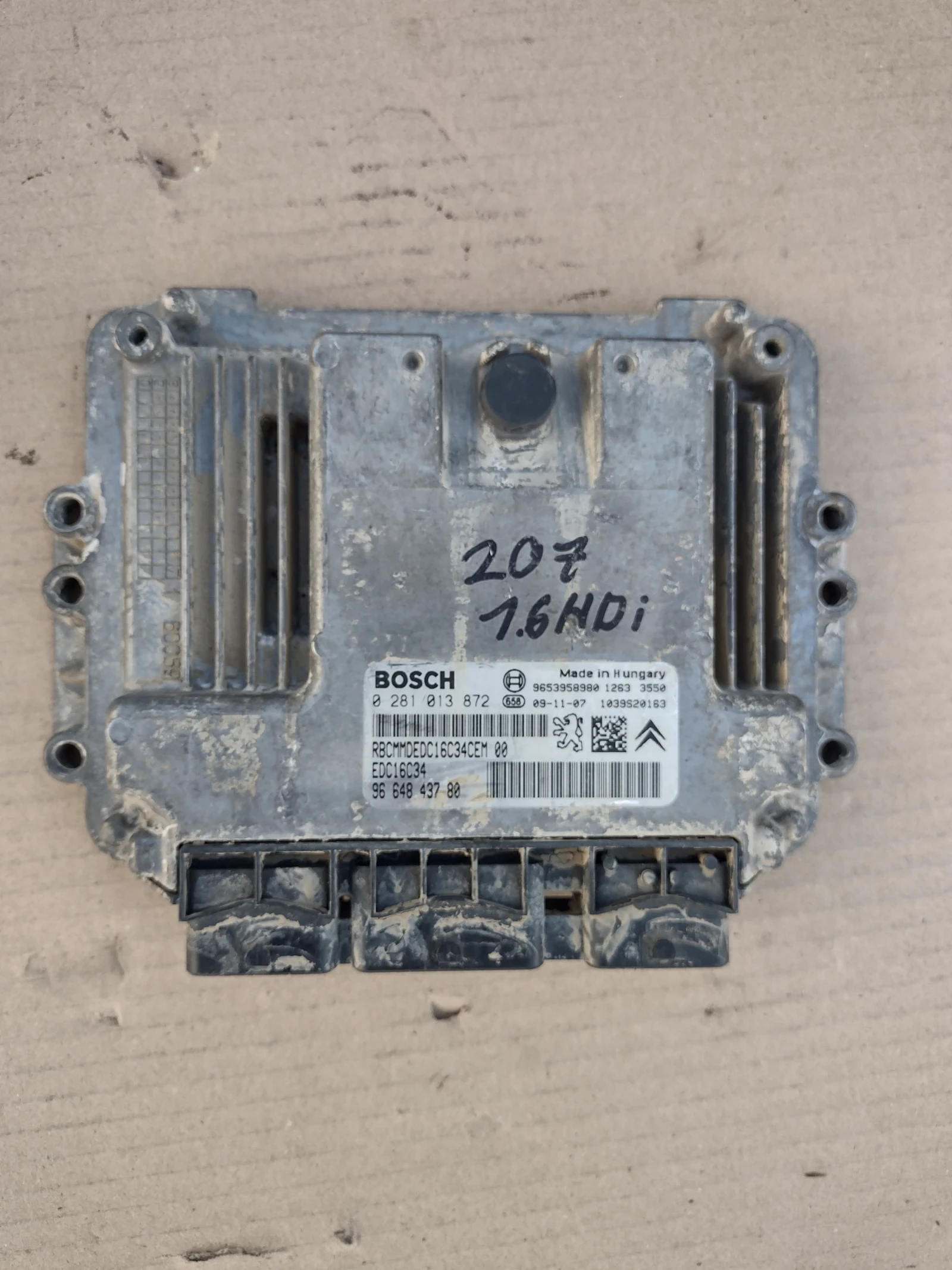 0281013872 96 648 437 80   9664843780     PEUGEOT, CITROEN  0 281 013 872 | Mobile.bg   1