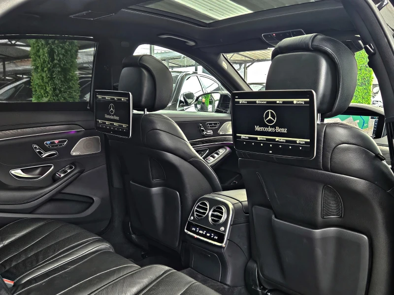 Mercedes-Benz S 350 L/AMG/TVx3/DISTR/PANO/360CAMERA/ВАКУУМ/ОБДУХ/LIZIN, снимка 11 - Автомобили и джипове - 52294170