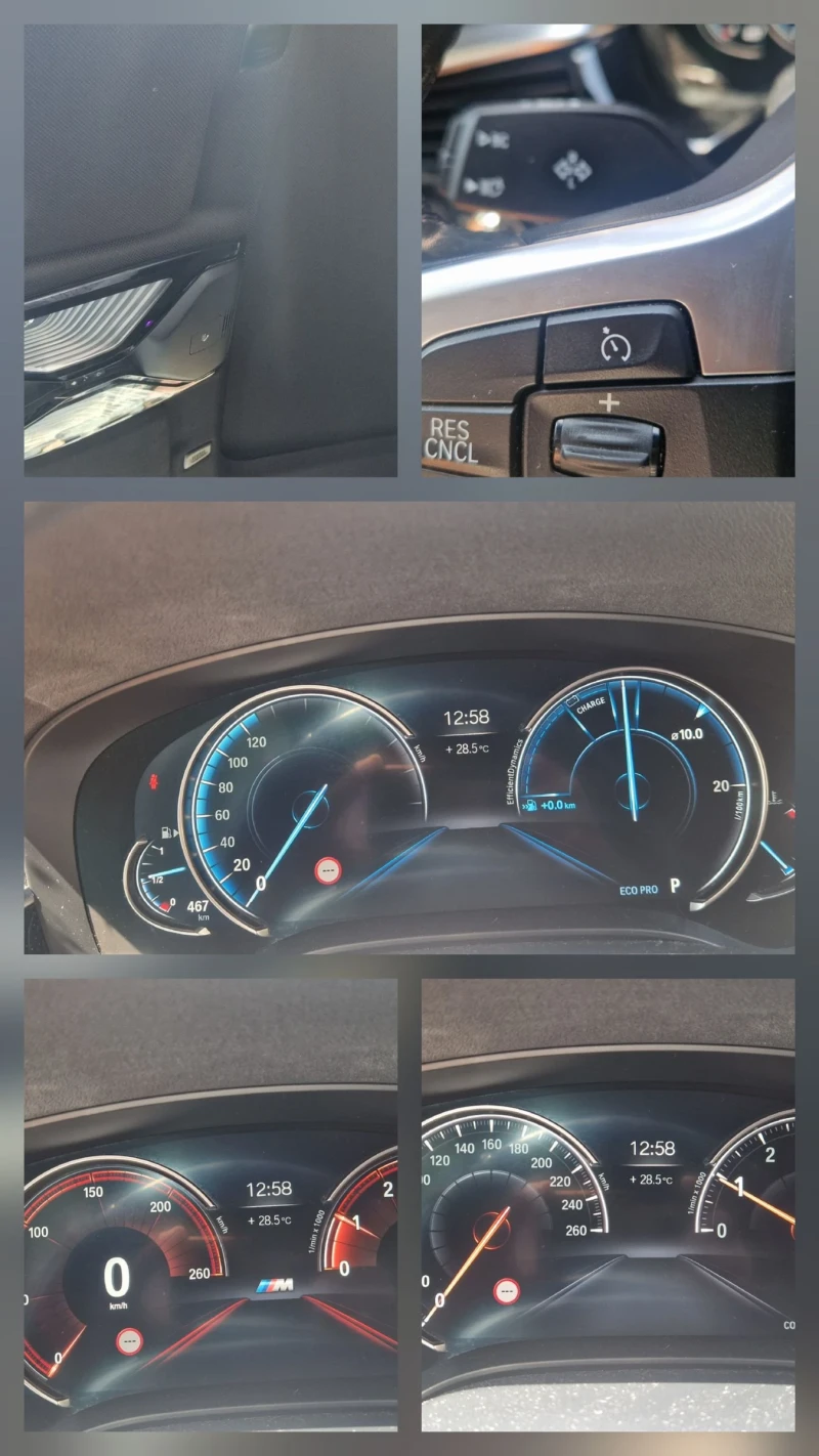 BMW 530 X-drive M.pak 360* камера, снимка 14 - Автомобили и джипове - 53152720